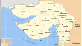 Map of Gujarat