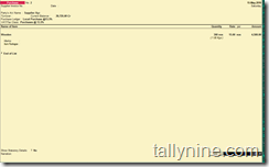 inventory item master in tally
